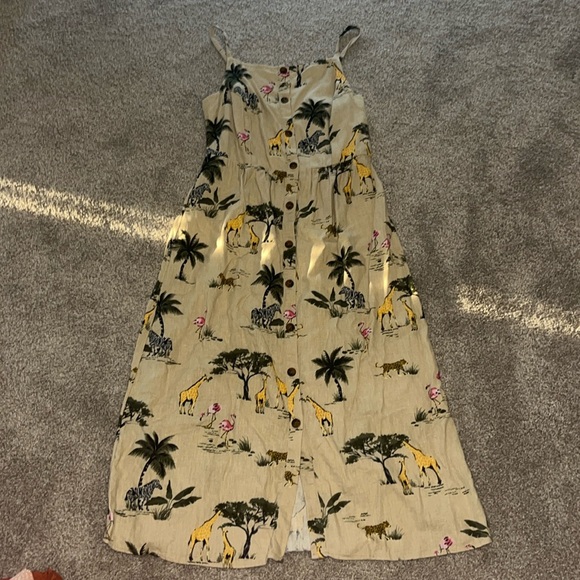 Old navy long safari dress - Picture 1 of 2